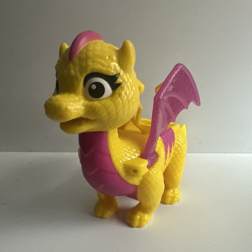 Rescue Knights Paw Patrol Dragon Scorch Action Figures Pink Yellow